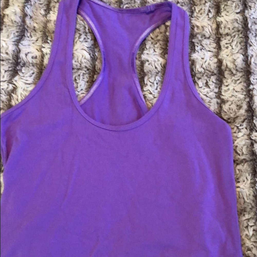 Purple Lululemon tank - Picture 2 of 3